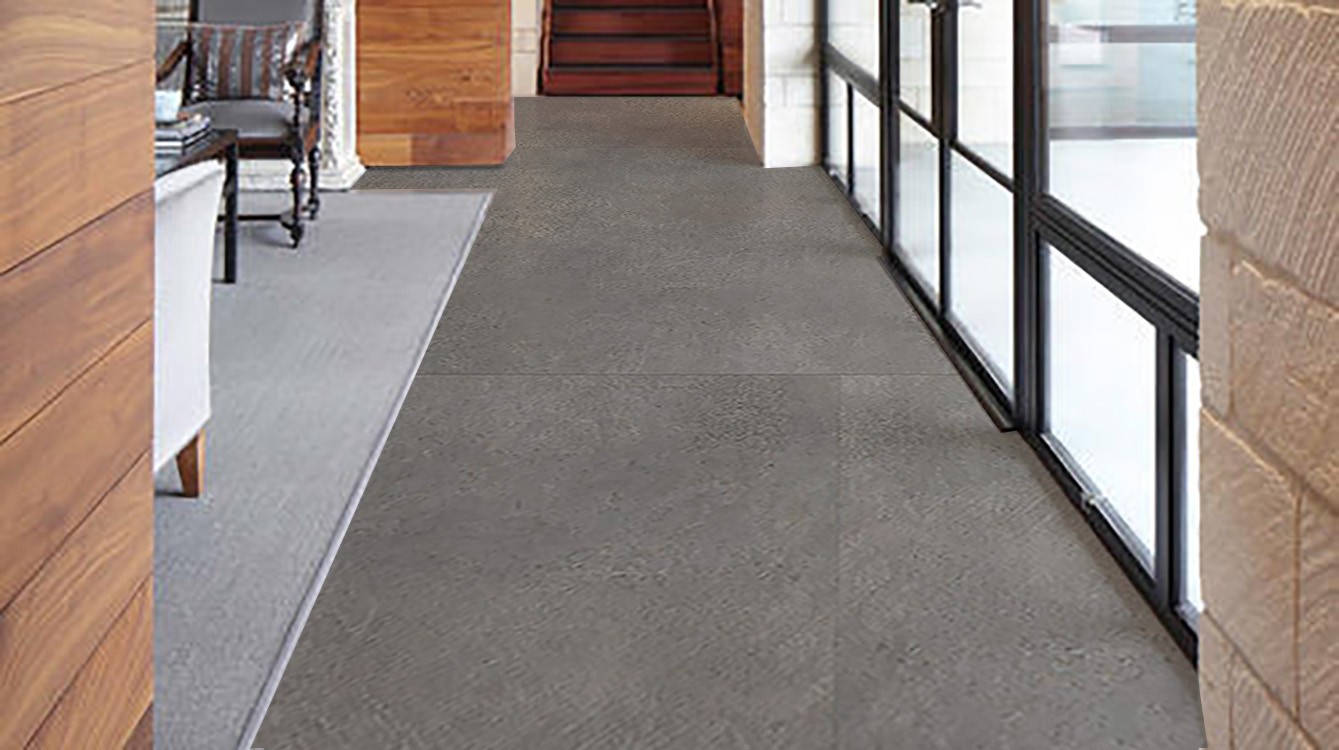 5.2 mm Authentic Concrete - Pewter ES1722360 .55mm wear layer SPC with underlay - Image 3