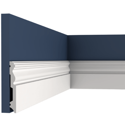 ST-1215 120mm X 15mm X 2400mm Skirting Board High Density Foamed Polystyrene