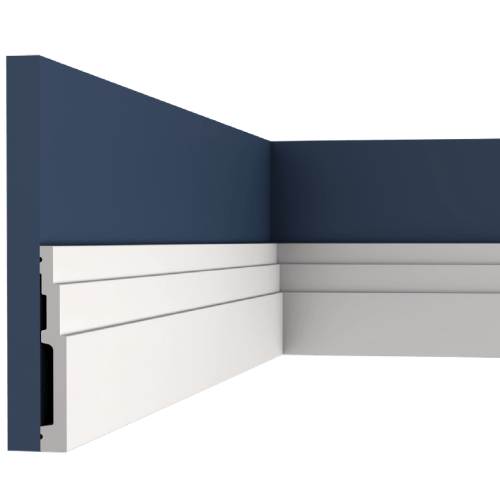 ST -1217 120 mm X 16 mm X 2400 mm Skirting Board High Density Foamed Polystyrene