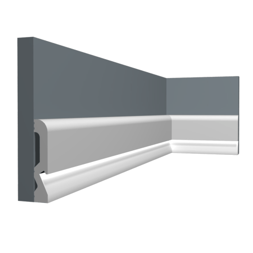 WS181 100 mm X 18.7 mm X 2400 mm Skirting Board Polystyrene